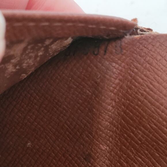 Louis Vuitton Monogram Porte Tresor Etui Papier Wallet Trifold Medium Brown - Picture 5 of 13